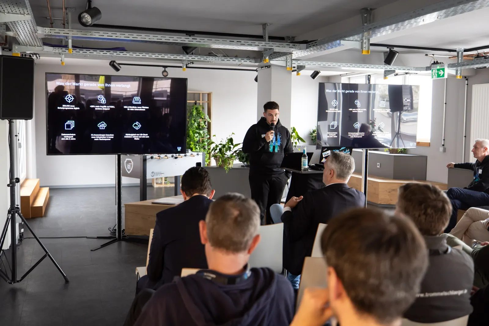 Workshop im hellen Seminarbereich